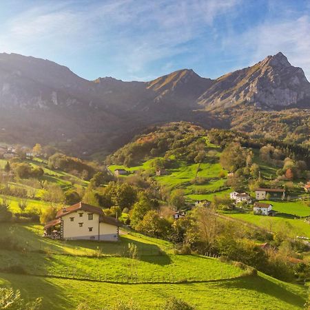 Casa Toki Eder, Espaciosa Casa Rural Para Familias Y Amigos Con Vistas Al Valle Uztegui Bagian luar foto
