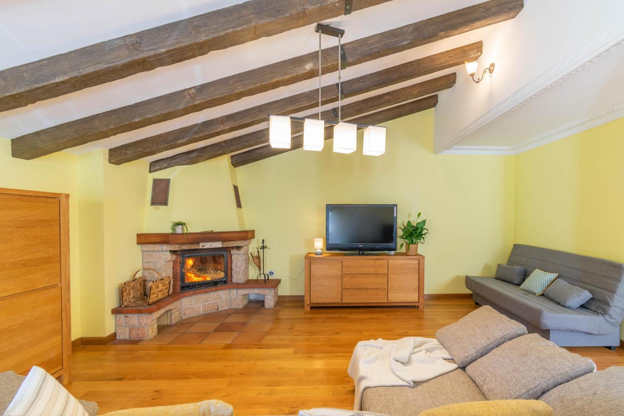 Casa Toki Eder, Espaciosa Casa Rural Para Familias Y Amigos Con Vistas Al Valle Uztegui Bagian luar foto