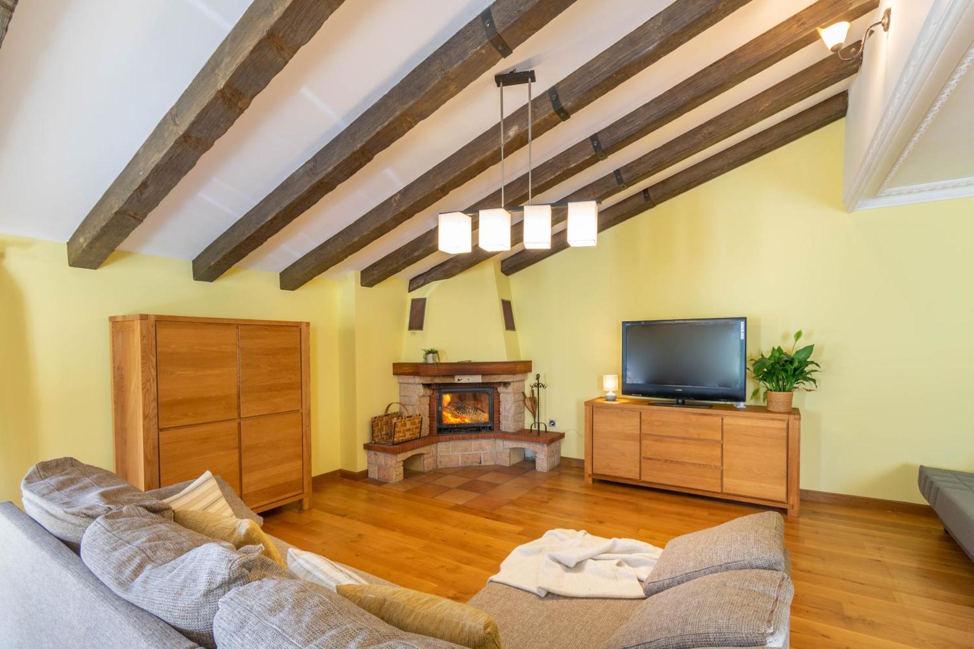 Casa Toki Eder, Espaciosa Casa Rural Para Familias Y Amigos Con Vistas Al Valle Uztegui Bagian luar foto